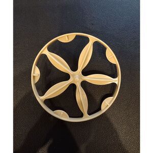 Tupperware Mini Quick Shake Insert Beige Replacement Mixer Blender #846-11